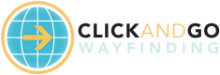Click and Go Wayfinding Logo